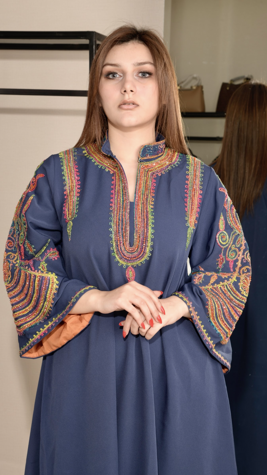 دراعه كويتي تطريز شك